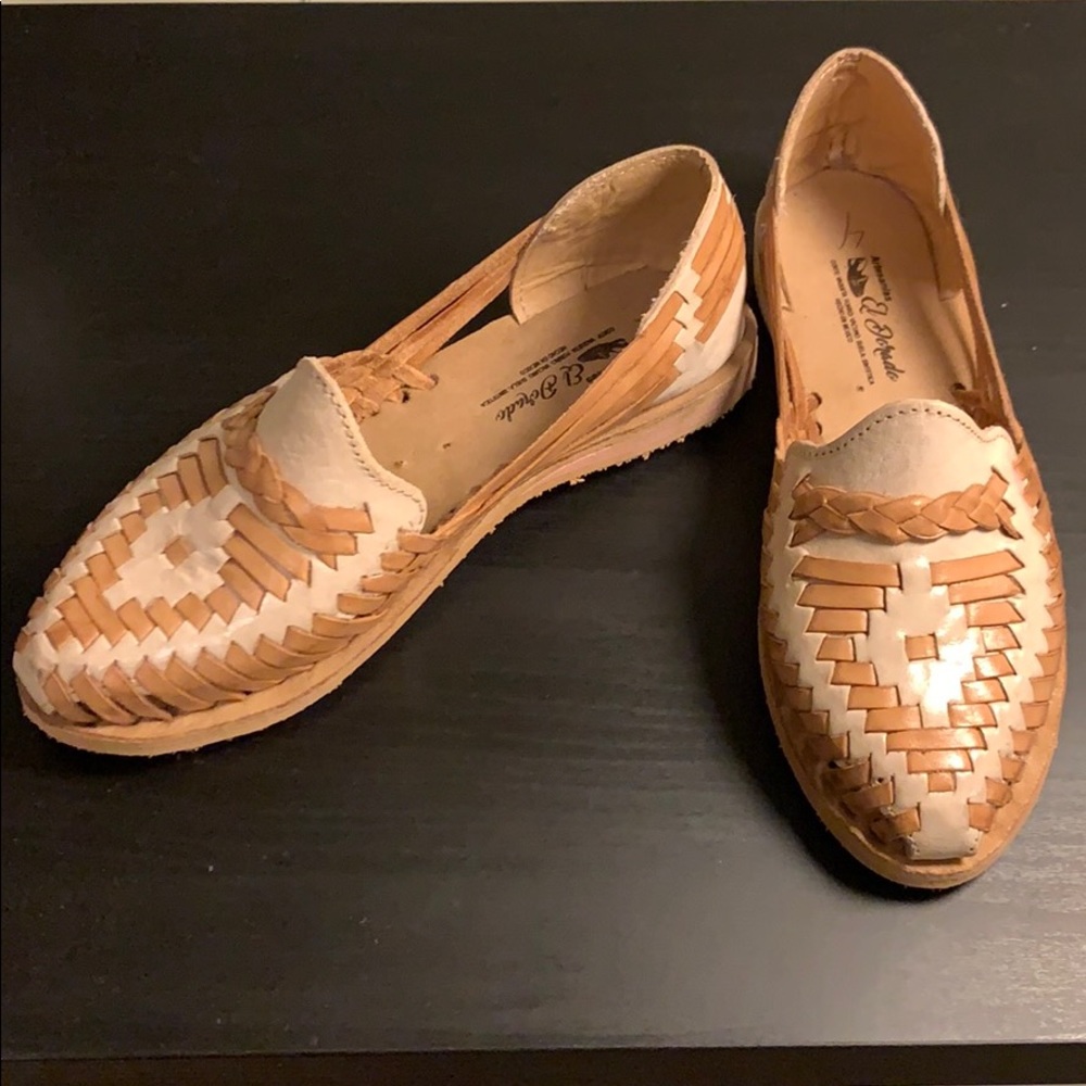 COPY - Authentic Leather Huarache Sandals